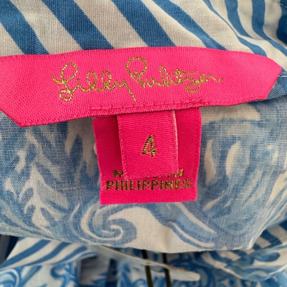 LILLY PULITZER Chrisella beautiful Size 4 - Picture 4 of 4